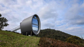 Worlds only Sky Barrel on edge of Extinct Volcano